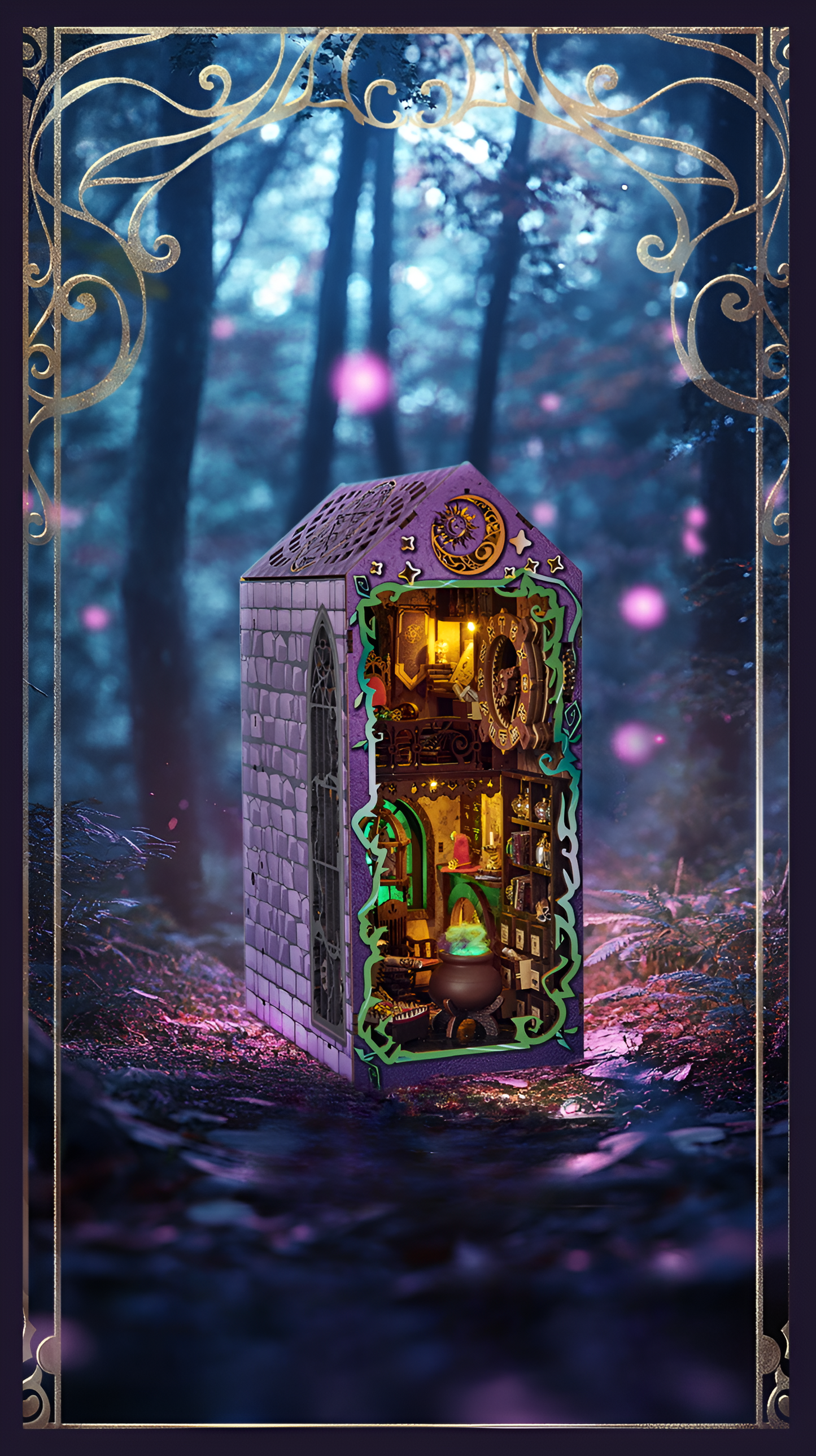 Whimsical Shelf™ - Witches House