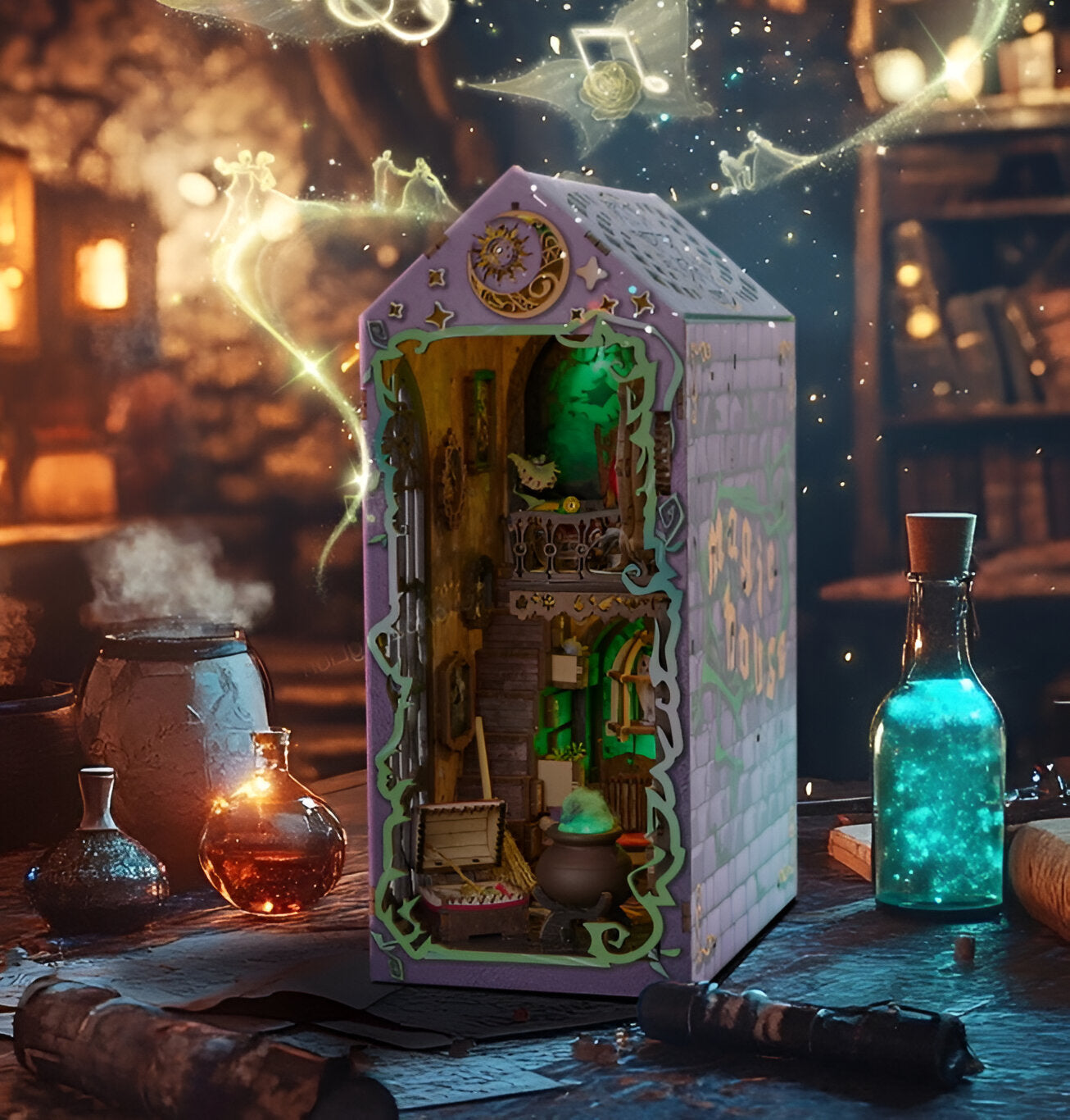 Whimsical Shelf™ - Witches House
