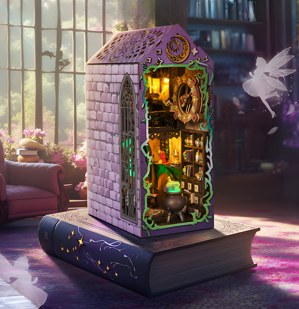 Whimsical Shelf™ - Witches House